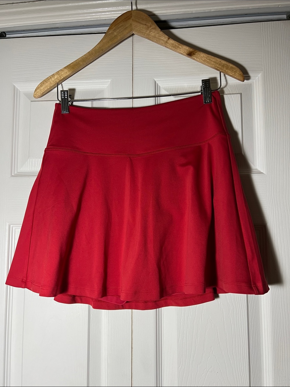 Girlfriend Collective Red Mini Skirt Women’s Large